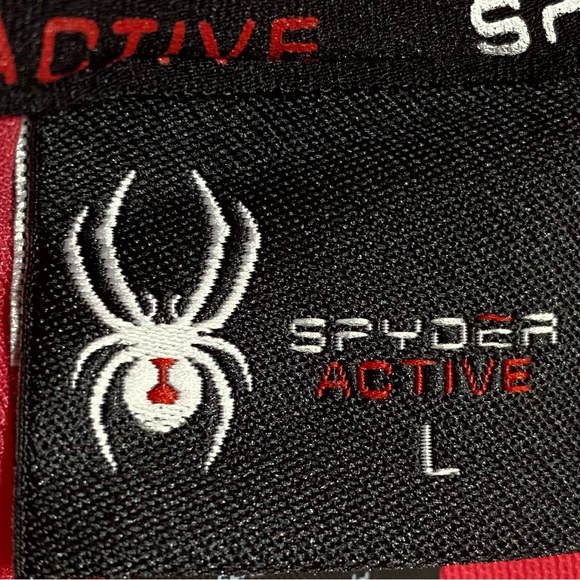 Spyder Active Jacket L Pink Full Zip Stretch Performance Outerwear Pockets NWT - Picture 8 of 9